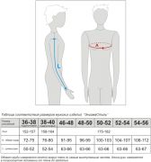 размерные сетки на мужские изделия ЭнигмаСтиль