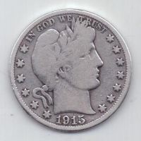 1\2 доллара 1915 г. США
