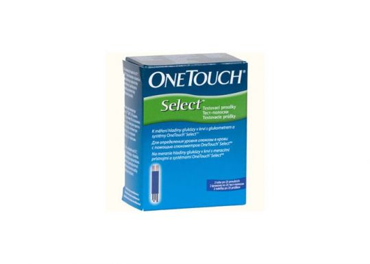 ТЕСТ-ПОЛОСКИ ONETOUCH SELECT № 25, 50