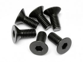 Flat head screw