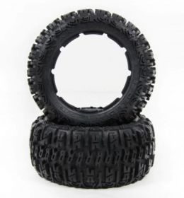 HPI Baja 5B rear small knobby "EXCAVATOR" tire set