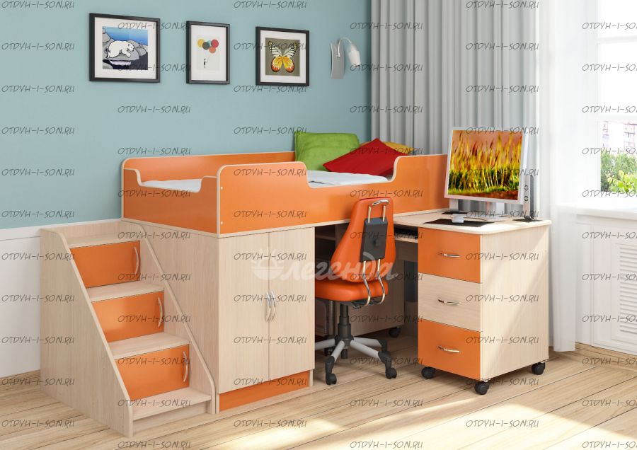 Кровать-чердак Легенда-ЛК2.3