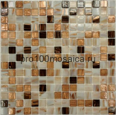 STEP-1 стекло. Мозаика серия GOLDEN, размер, мм: 327*327