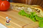 пирог из сдобного теста с капустой и курицей