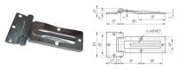 Петля бокового портала 185 мм Zn (Арт: 41221)