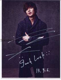 Автограф: Ли Мин Хо / Lee Min Ho