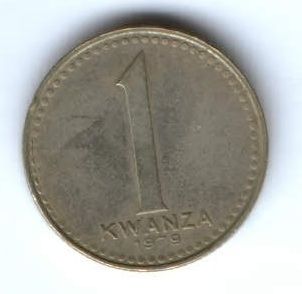 1 кванза 1979 г. Ангола
