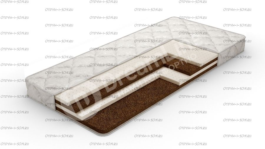 Матрас MIX Slim (подушка в подарок) Дримлайн