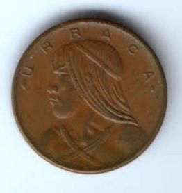 1 сентесимо 1967 г. Панама