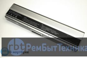 Аккумуляторная батарея A32-U6 для ноутбука Asus N20, U6, VX3 11.1V 4400mAh серебристый