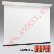 Настенный экран Draper Luma 2 274*274 MW 108" (1:1) case white