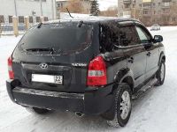Багажник на крышу Hyundai Tucson без рейлингов, Атлант, аэродинамические дуги