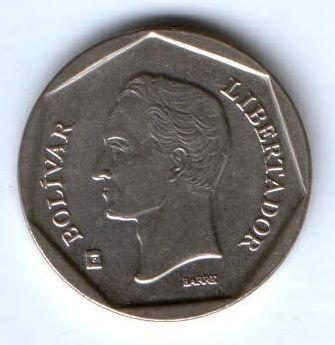 100 боливар 2001 г. Венесуэла