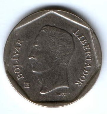 500 боливар 1999 г. Венесуэла