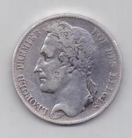 5 франков 1849 г. Бельгия