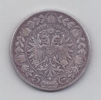 5 крон 1900 г. Австро-Венгрия