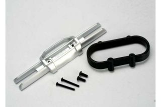 Bumper, rear/ bumper mount, rear/ 4x10mm BCS (2)/ 3x25mm BCS (2) - TRA5336
