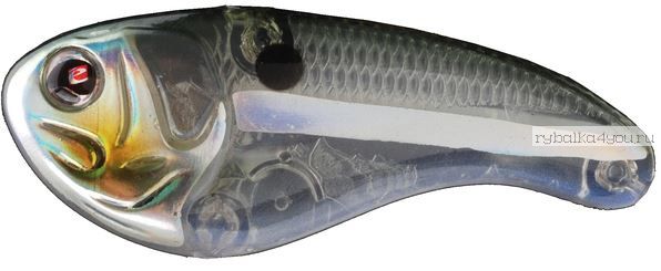 Воблер Sebile FLATT SHAD 66mm / 20гр /  дo 1.2m цвет SB2