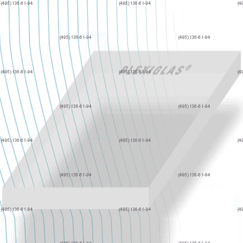 Стекло органическое молочное Plexiglas XT лист 2050*3050 мм толщина 20мм