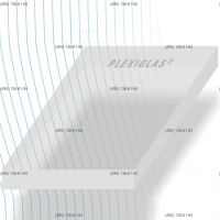 Стекло органическое молочное Plexiglas XT лист 2050*3050 мм толщина 25мм