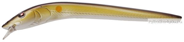 Воблер Sebile SLENDER EEL 108mm SU / 7,5гр /  до 0,6м цвет GV