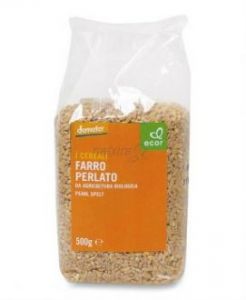 Крупа Полба Ecor перловая БИО - 500 г (Италия) | Farro Perlato Biologico