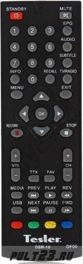 GODIGITAL HDT-129A, SUPRA SDT-98CI, DF00, ORIEL 301, TESLER DSR-05, DSR-10, DSR-11, DF00