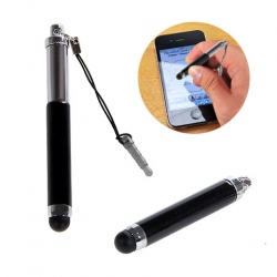 Высокочувствительный Гибкий выдвижной сенсорный Pen Stylus для iPhone / IPod Touch / IPad