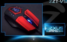 Игровая мышь Zehus с синим модингом