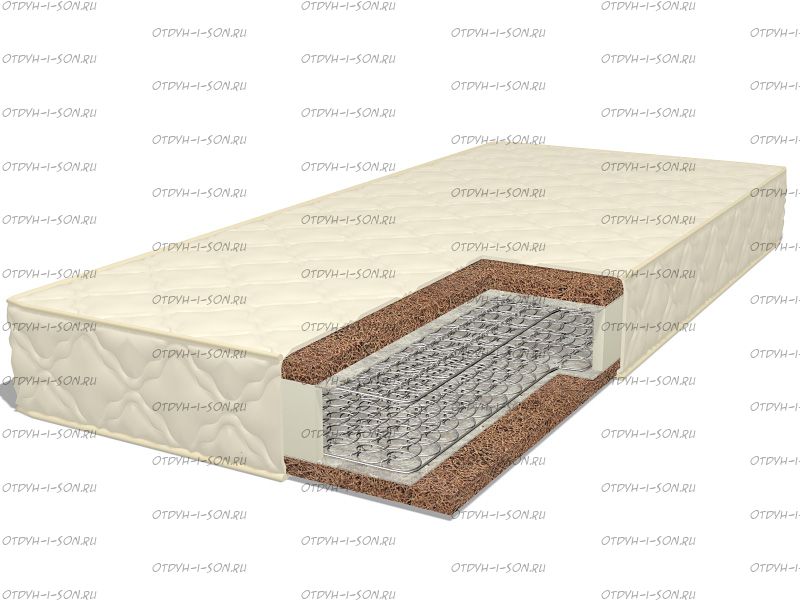 Матрас Dream 3 BS (с наматрасником) Дримлайн