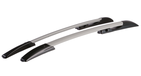 Рейлинги на Kia Ceed HB, анод серый (2012-2018)