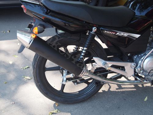 Глушитель прямоточный YBR 125