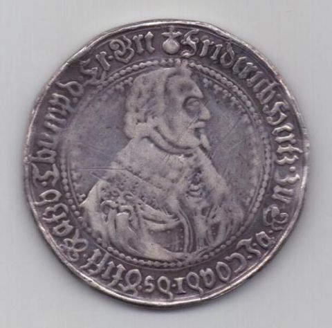 1 талер 1639 года Брауншвейг Германия
