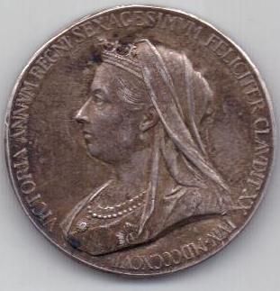 медаль 1897г.Великобритания