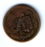 1 сентаво 1913 г. Мексика
