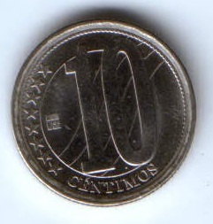10 сентимо 2007 г. Венесуэла