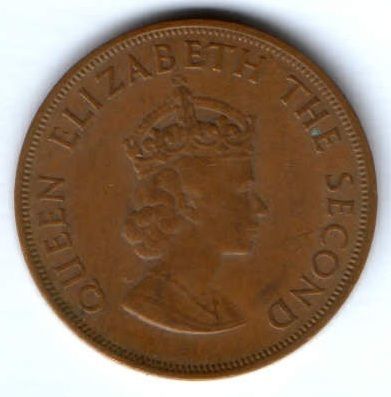1/12 шиллинга 1960 г. Джерси Великобритания 300 лет династии