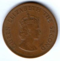 1/12 шиллинга 1960 г. Джерси Великобритания 300 лет династии