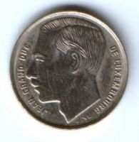 1 франк 1990 г. Люксембург