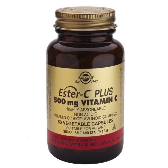 Солгар Эстер-С плюс витамин C 500 мг капс. №50