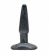 Анальная пробка Platinum Silicone the Li'l end антрацит маленькая 0103-01CDDJ