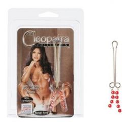 Зажим на половые губы Cleopatra Clit-Pearl Red 2621-11CDSE