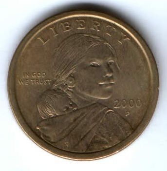 1 доллар 2000 г. США