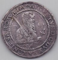 талер 1561 г. Саксония . Германия