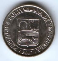 12 1/2 сентимо 2007 г. Венесуэла