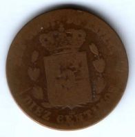 10 сантимов 1878 г. Испания