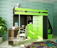 венге/салатовый