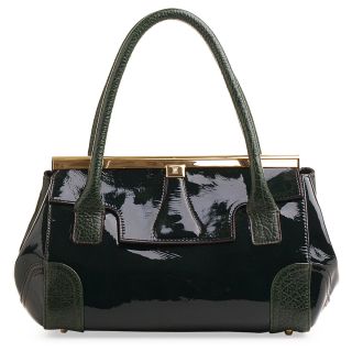 9011 CS лак каффир /динго зел. Ц (сумка жен.)