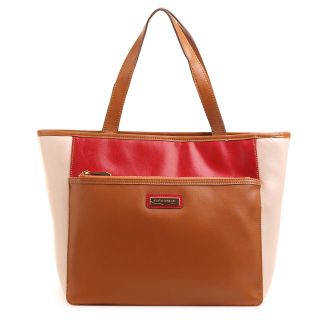 3059 FD кожа кэмел /красн./беж. Ц (сумка жен.)