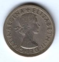 2 шиллинга 1962 г. Великобритания
